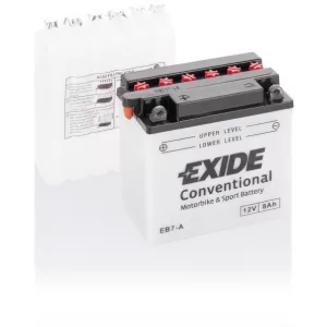 Exide Conventional 8Ah 85A Bal+ Motorakkumulátor (EB7-A)