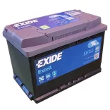 Exide Excell 74Ah 680A Jobb+ Akkumulátor (EB740)