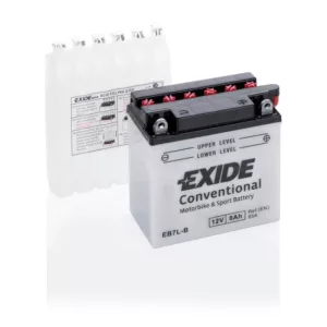 Exide Conventional 8Ah 85A Jobb+ Motorakkumulátor (EB7L-B)