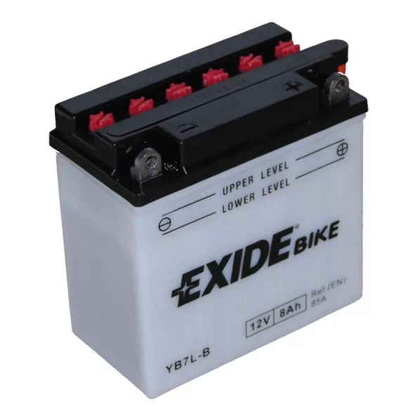 Exide Conventional 8Ah 85A Jobb+ Motorakkumulátor (EB7L-B)