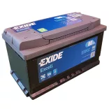 Exide Excell 80Ah 700A Jobb+ Akkumulátor (EB802)