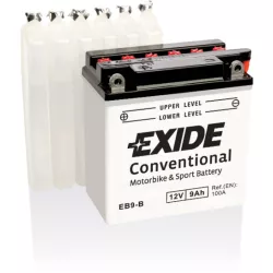 Exide Conventional 9Ah 100A Bal+ Motorakkumulátor (EB9-B)