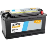 Exide Excell 95Ah 800A Jobb+ Akkumulátor (EB950)