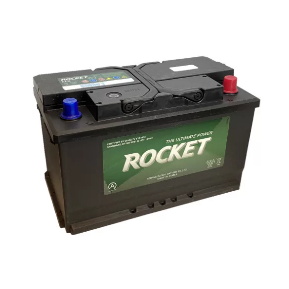 Rocket EFB 80Ah 730A Jobb+ Akkumulátor (EFBL4)