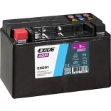 Exide AGM 9Ah 120A Bal+ Akkumulátor (EK091)