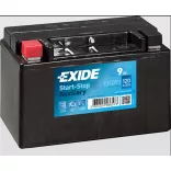 Exide AGM 9Ah 120A Bal+ Akkumulátor (EK091)