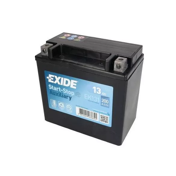 Exide AGM 13Ah 200A Bal+ Akkumulátor (EK131)