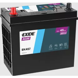 Exide AGM 45Ah 350A Bal+ Akkumulátor (EK457)