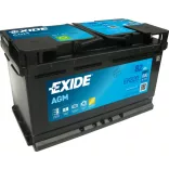 Exide AGM 82Ah 800A Jobb+ Akkumulátor (EK820)