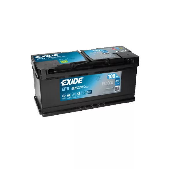 Exide EFB 100Ah 900A Jobb+ Akkumulátor (EL1000)