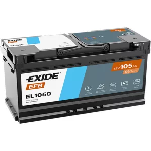 Exide EFB 105Ah 950A Jobb+ Akkumulátor (EL1050)