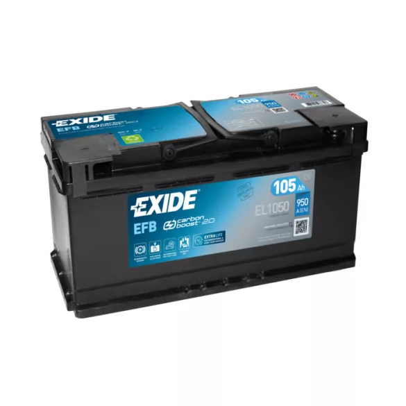 Exide EFB 105Ah 950A Jobb+ Akkumulátor (EL1050)