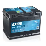 Exide EFB 70Ah 760A Jobb+ Akkumulátor (EL700)