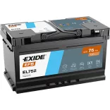 Exide EFB 75Ah 730A Jobb+ Akkumulátor (EL752)