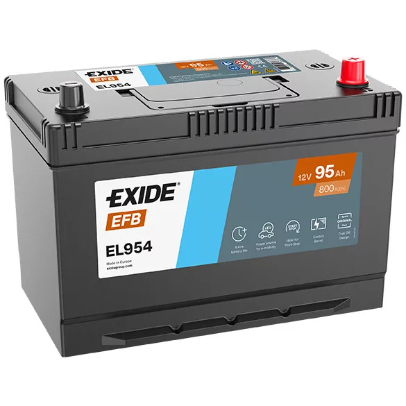 Exide EFB 95Ah 800A Jobb+ Akkumulátor (EL954)