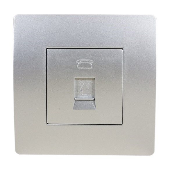 BASIC TZ106 TELEFON ALJZAT EZÜSTSZÜRKE