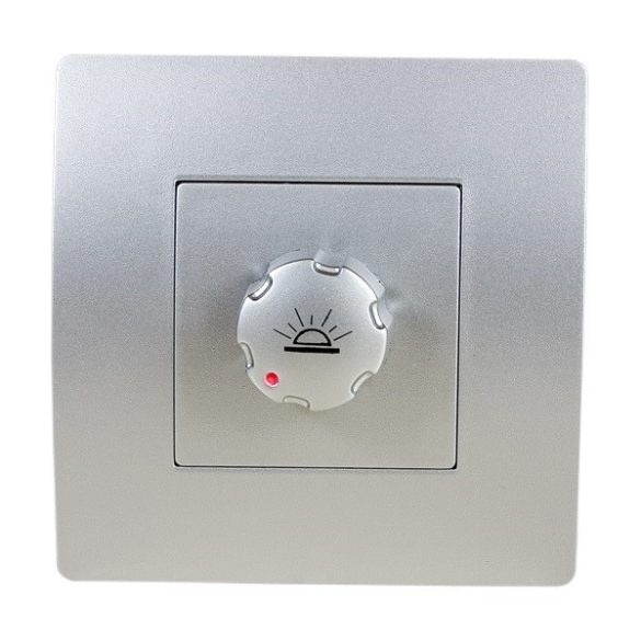 BASIC TG111 DIMMER KAPCSOLÓ 400W EZÜSTSZÜRKE