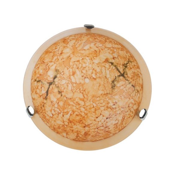 ELMARK CORAL MENNYEZETI LÁMPA BARNA 2xE27