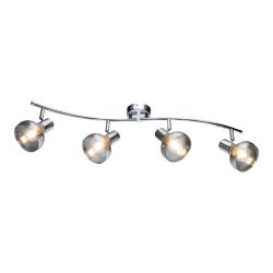 ELMARK ADDY MENNYEZETI LÁMPA KRÓM 4xE14