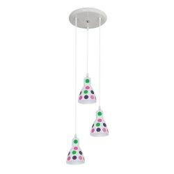 ELMARK DOTS FÜGGŐLÁMPA PÖTTYÖS 3xE27