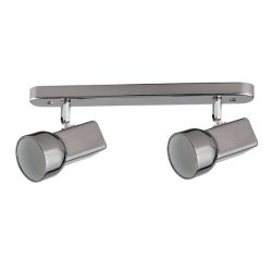 ELMARK JACK FALI SPOT LÁMPA SZATÉN NIKKEL 2xE14