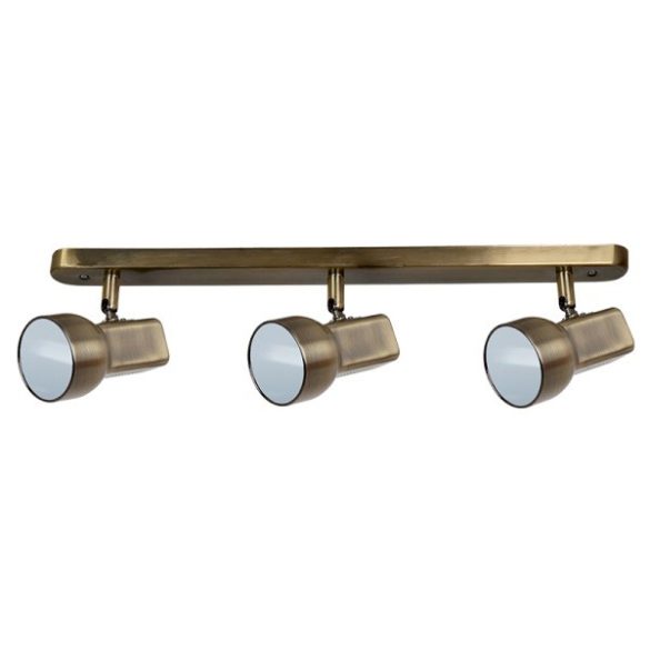 ELMARK JIM FALI SPOT LÁMPA ANTIK BRONZ 3xE27