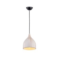 ELMARK MARBLE FÜGGŐLÁMPA FEHÉR MÁRVÁNY 1xE27 D170mm