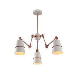 ELMARK SPIDER CSILLÁR FEHÉR ÉS VÖRÖSRÉZ 3xE27