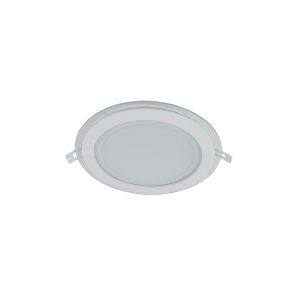 ELMARK süllyesztett kerek, üveg LED panel 18W IP40 2700K, 1440lm, D200mm