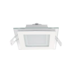   ELMARK süllyesztett üveg LED panel 6W IP40 4000K, 480lm, 97x97mm