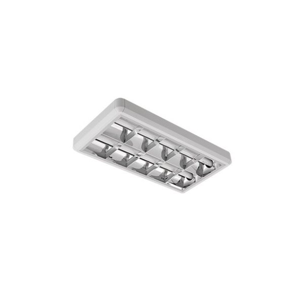 ELMARK LENA-V LED FÉNYCSŐVEL TÜKRÖS-RÁCSOS 2x9W 4000K