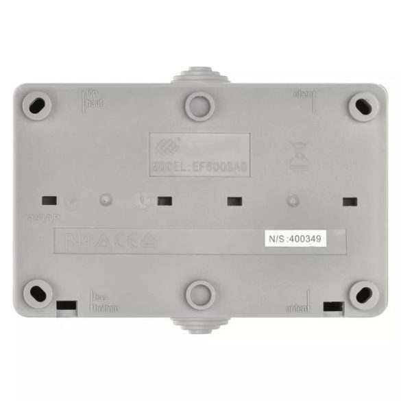 EMOS Aljzat és váltókapcsoló IP44 SCHUKO A1396.2