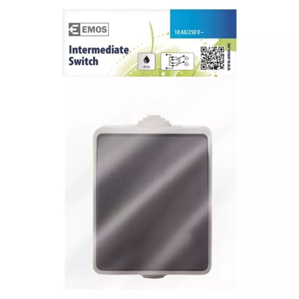 EMOS Kapcsoló 250 V/10 AX IP54 A1398.2