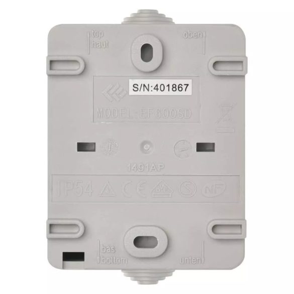 EMOS Csengő nyomógom 1/0 IP54 A1399