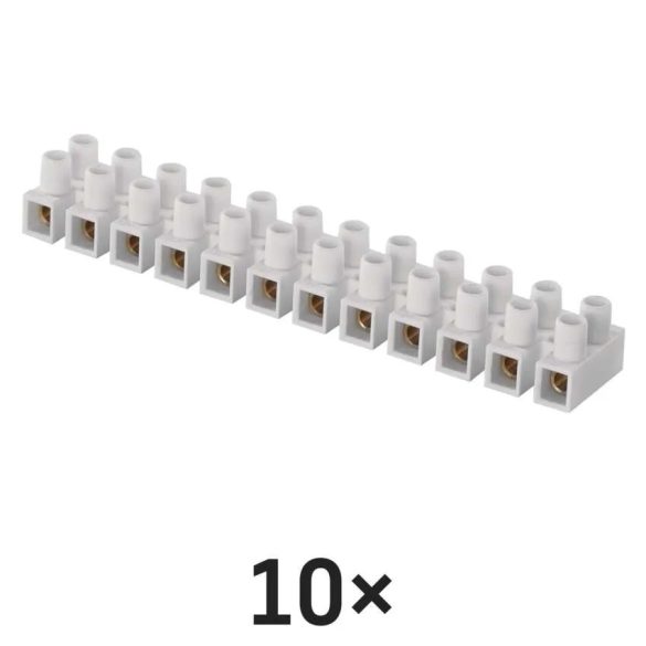 SORKAPOCS 12×10MM FEHÉR 10DB (10x12db) A4003