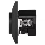 EMOS Aljzat USB csatlakozóval, SCHUKO antracit A6000.3