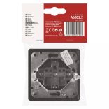 EMOS Csatalakozó aljzat SCHUKO, antracit A6002.2