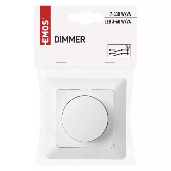 TRIAC 6.sz.fényerő-szabályozó,szabályozható LED-izzóhoz  A6003.0