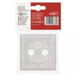 TV+R+SAT Csatlakozó aljzat burkolat A6004.3