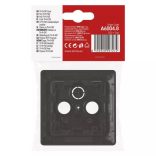 TV+R+SAT Csatlakozó aljzat burkolat, antracit A6004.8