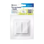 EMOS dupla váltókapcsoló A6100.3