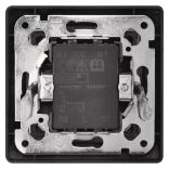 EMOS Váltókapcsoló, antracit A6100.5