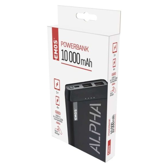 EMOS POWERBANK ALPHA 10S 10000 MAH B0526B
