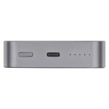 EMOS Powerbank WI 1046, 10 000 mAh, 20 W+Wireless magsafe, szürke, B0551GY