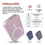 EMOS Powerbank WI 1046, 10 000 mAh, 20 W+Wireless magsafe, lazac B0551S