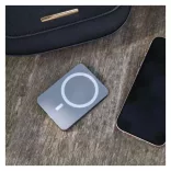 EMOS Powerbank WI 522, 5 000 mAh, 20 W+Wireless, szürke B0555GY