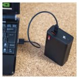 EMOS Powerbank NTBF20, 20 000 mAh, 65 W PD, fekete B0560B