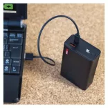 EMOS Powerbank NTBF20, 20 000 mAh, 65 W PD, fekete B0560B