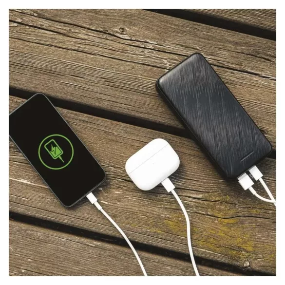 EMOS Powerbank AlphaQ3, 20 000 mAh, 22,5 W, fekete