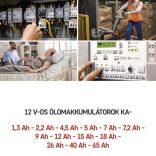 EMOS VONTATÁS ÓLOMAKKUMULÁTOR 12 V/15Ah B9656V